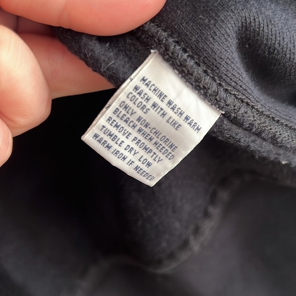 Polo Ralph Lauren Dark Navy Blue Yellow Pony Logo Zip Up Mid-weight Hoodie - Picture 5 of 7